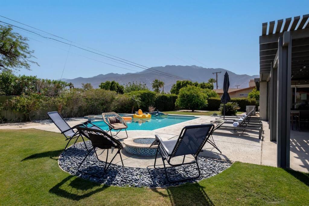 Relax At The 3Br Tranquil Oasis In Palm Springs Villa Esterno foto