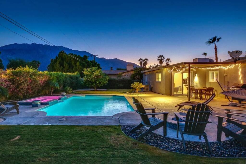 Relax At The 3Br Tranquil Oasis In Palm Springs Villa Esterno foto